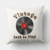  - Terug naar Vinyl, de plaat is terug, Oldie Kussen (Achterkant)