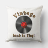  - Terug naar Vinyl, de plaat is terug, Oldie Kussen (Voorkant)