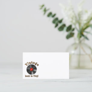  - Terug naar Vinyl, de plaat is terug, Oldie Visitekaartje