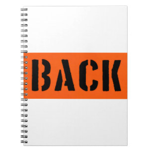 Terug naar Voren Notitieboek