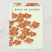 Terug naar Wenskaart op school Bedankkaart (Voorkant / Achterkant)