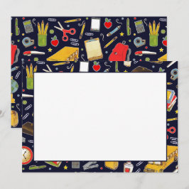 Terug naar Wenskaart op school Bedankkaart