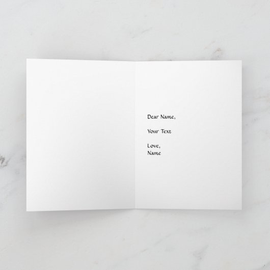 Terug naar Wenskaart op school Kaart (Binnen)