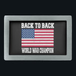 terug naar wereldkampioen oorlog gesp<br><div class="desc">terug naar achteren is de " world war champion belt buckle " een gave voor vrienden of familie .</div>