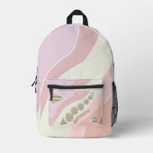 Terug naar wiskunde Print Cut Sew Bag Bedrukte Rugzak (Voorkant)