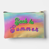 Terug naar Zomer Kleine Accessoirezak Etui (Achterkant)