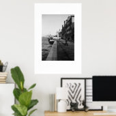 Terug naar zonsondergang poster (Thuiskantoor)