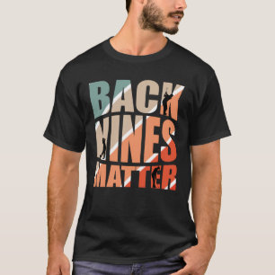 Terug Nines Matter voor een Golfer T-shirt