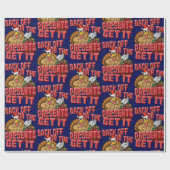 Terug of CADEAUS KRIJGEN IT Cadeaupapier (Vlak)