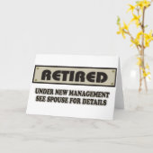 TERUG. Onder Nieuw Beheer Kaart (Gele Bloem)