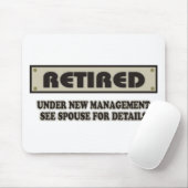 TERUG. Onder Nieuw Beheer Muismat (Met muis)