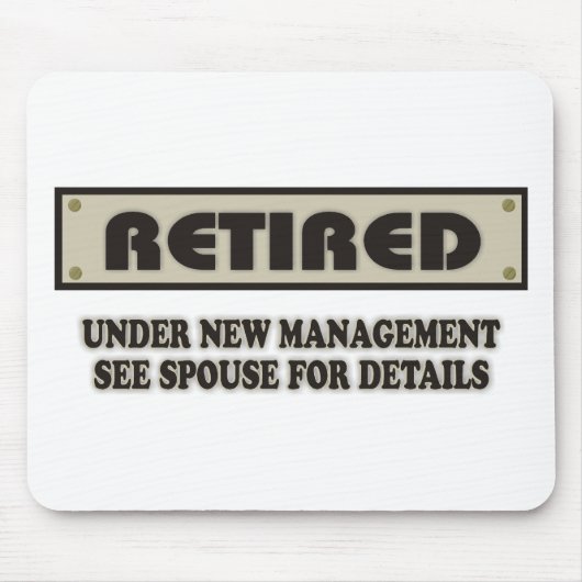 TERUG. Onder Nieuw Beheer Muismat (Voorkant)