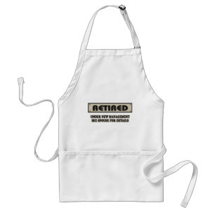 TERUG. Onder Nieuw Beheer Standaard Schort