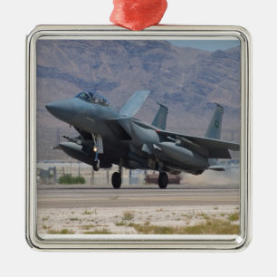 Terug op basis metalen ornament