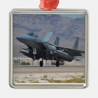 Terug op basis metalen ornament