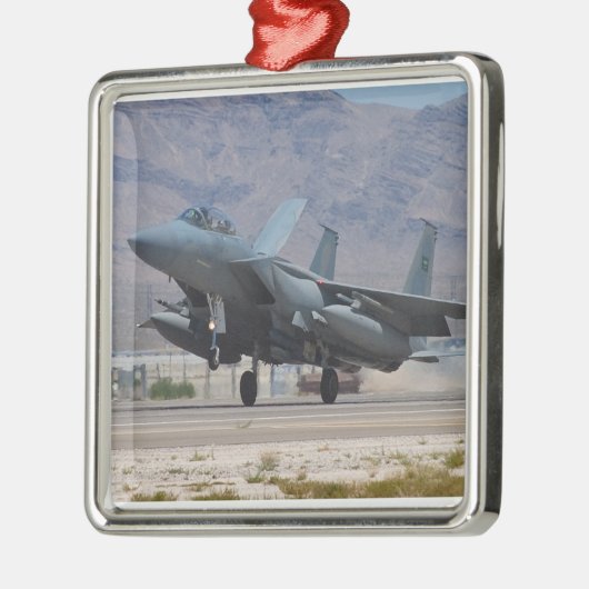 Terug op basis metalen ornament (Links)