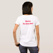 Terug op de dansvloer. t-shirt (Achterkant volledig)