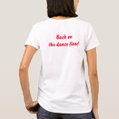 Terug op de dansvloer. t-shirt (Achterkant)