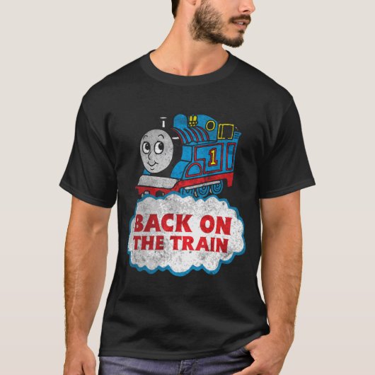 Terug op de trein t-shirt (Voorkant)