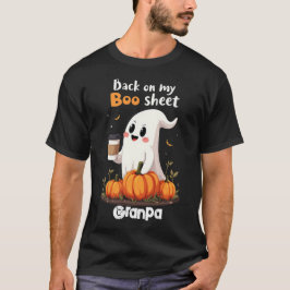 Terug op mijn boekenblad Funny Halloween Boo Ghost T-shirt