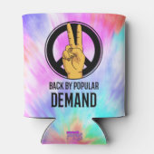 Terug op populaire vraag | Peace Sign-drankje Blikjeskoeler (Achterkant)