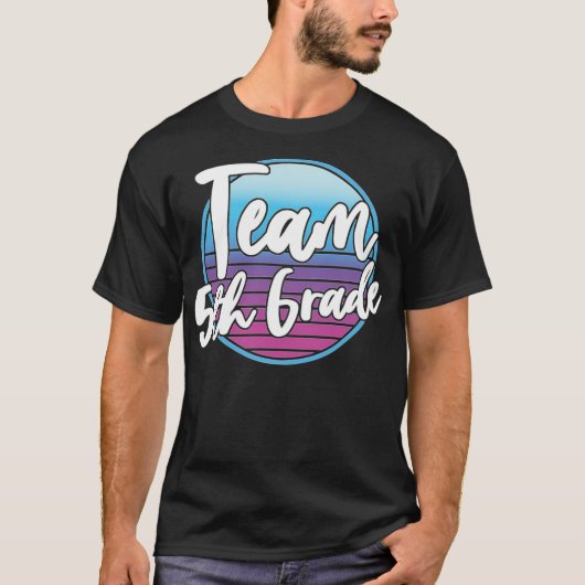 Terug op schoolkeuzerondje t-shirt (Voorkant)