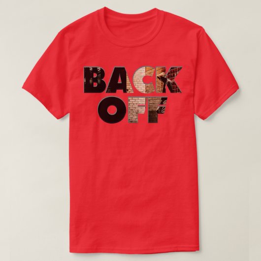TERUG T-SHIRT (Design voorkant)