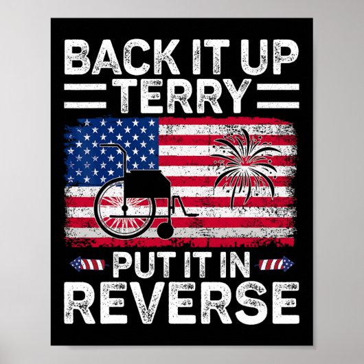 Terug Terry In Zijn Reverse Vuurwerk 4e O Poster (Voorkant)