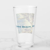 Terug toen Long Beach, CA goud was (Boardwalk) Glas (Achterkant)