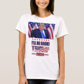 Terug - Trump 2024 T-shirt (Voorkant)