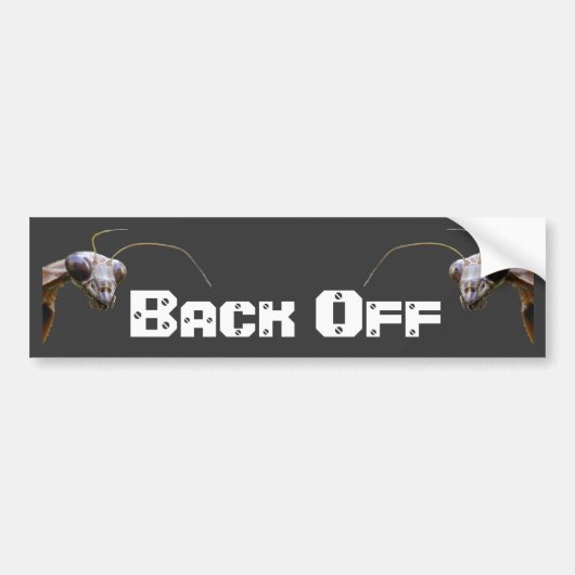 Terug uit 1 ~ Bumper Bumpersticker (Voorkant)