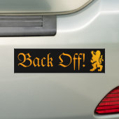 Terug uit Bumpersticker (Op auto)