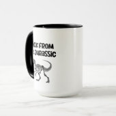 Terug uit de Jurassic Mok (Voorkant links)