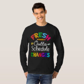 Terug Uitgebreid schema Wijzigingen School Counsel T-shirt (Voorkant volledig)