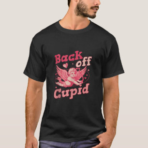 Terug van Cupid Anti Valentijnsdag Funny Retro Val T-shirt