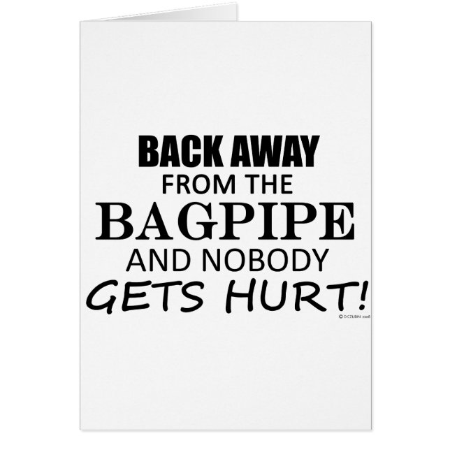 Terug van de Bagpipe (Voorkant)