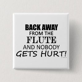 Terug van de flank vierkante button 5,1 cm