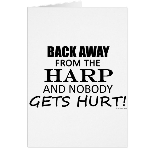 Terug van de Harp (Voorkant)
