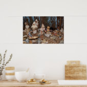 Terug van de jacht. poster (Keuken)