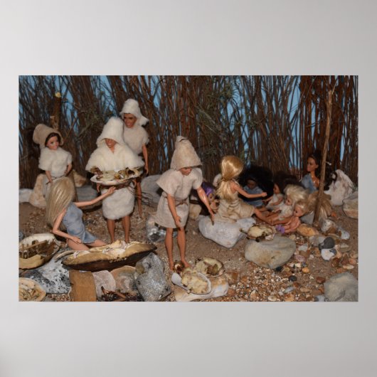 Terug van de jacht. poster (Voorkant)