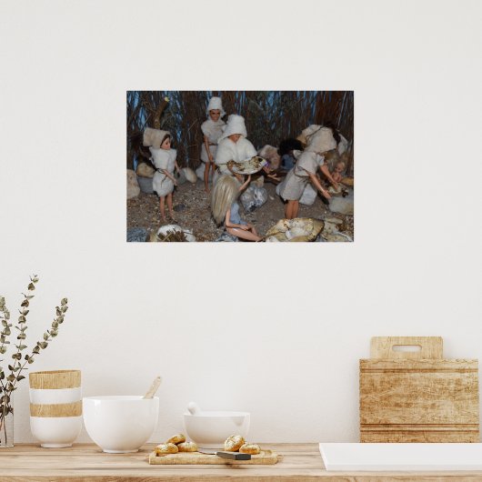 Terug van de jacht. poster (Keuken)