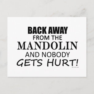 Terug van de Mandolin Briefkaart
