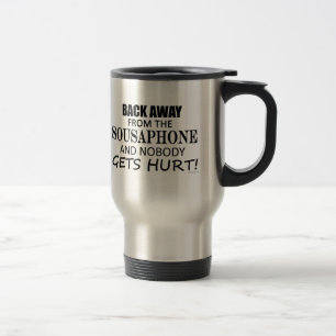 Terug van de Sousaphone Travel Mug Reisbeker