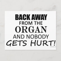 Terug van het orgaan