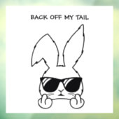 Terug van Mijn venster van het Lusje Decale Raamsticker (Vel 3)