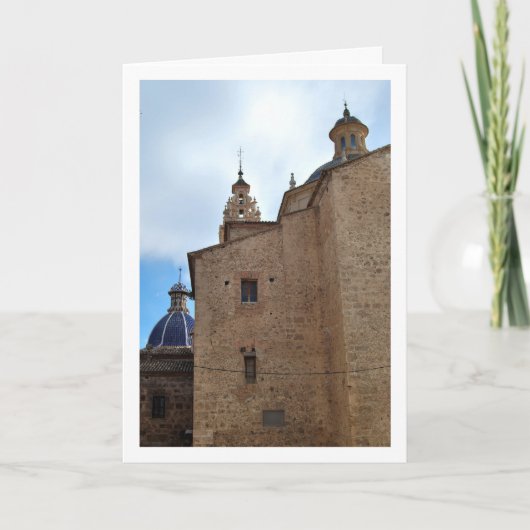 Terug van Onze-Lieve-Vrouw van de kerk van Los Ang Kaart (Voorkant)