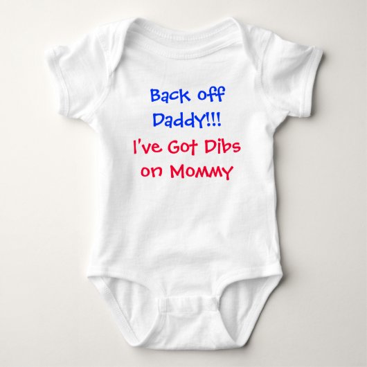 Terug van papa! romper (Voorkant)