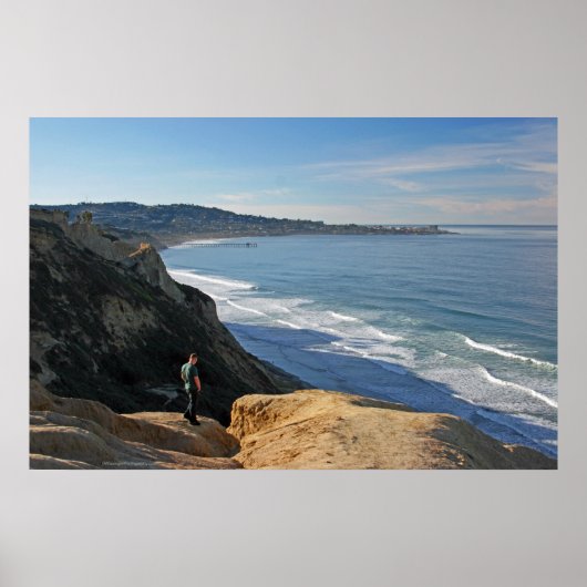 Terug van Tour ~ Torrey Pines Blacks Beach naar La Poster (Voorkant)