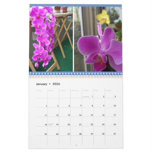 Terug Veranda Orchideeën Kalender (Jan 2026)