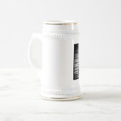 terug vliegen bierpul (Voorkant links)
